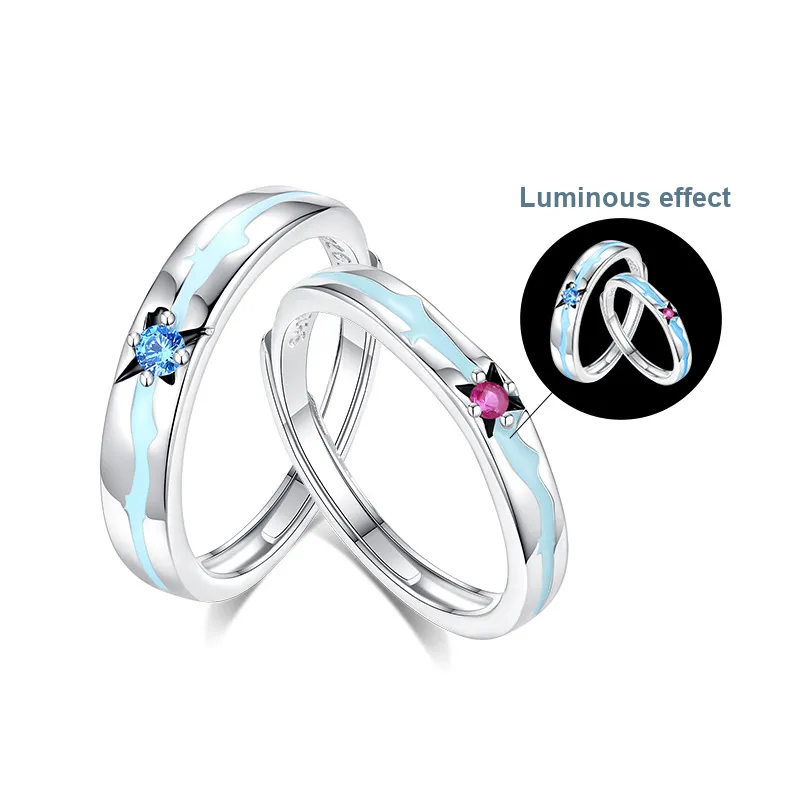 Eclater 925 Sterling Silver Rings Unisex-1