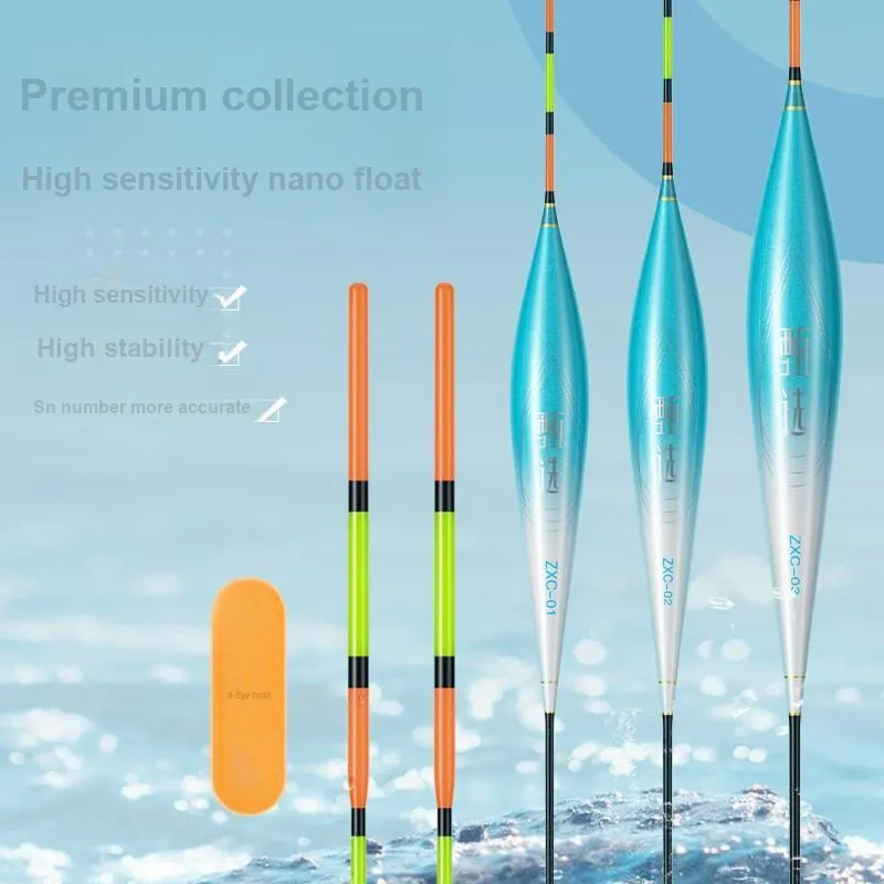 Jiadiaoni Floats Shallow Wild Fishing Nano Vertical Floating-1
