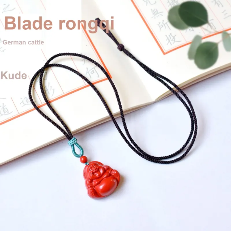 Artisan Lock Heart Jade Necklaces Unisex-2