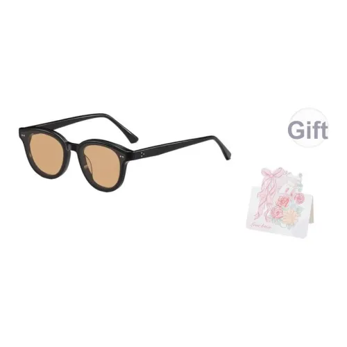 CAPONI Пластиковая оправа нерегулярная форма солнцезащитные очки унисекс черный