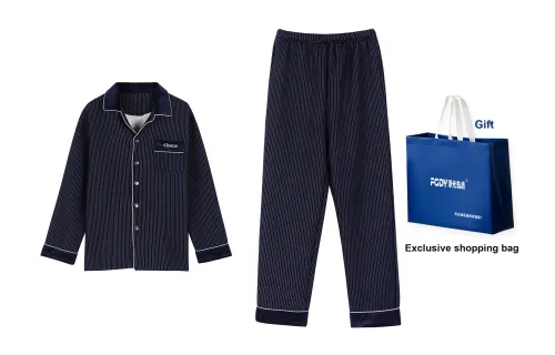 Floating light islands Men Pajama Sets