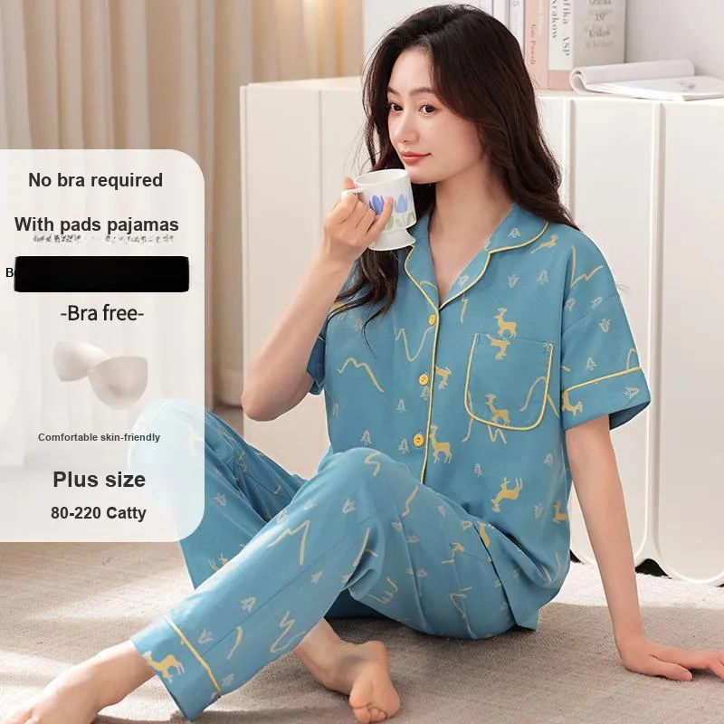 MADALLO Pajama Set Women's Peacock Blue-3