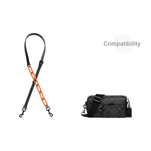 Luxury Care Artisan Workshop Микрофибра Сумка Ремень Унисекс Черный Оранжевый