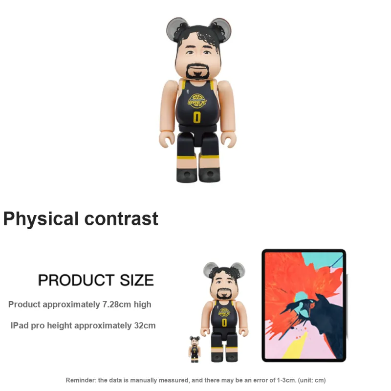 BE@RBRICK B.LEAGUE Japan Professional Basketball League Utsunomiya Yellow Birds Takuto Ito 100% +400% Trendy Figures-3