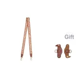 Cognac-Z Stripes Canvas Shoulder Strap[Set]Crossbody Style