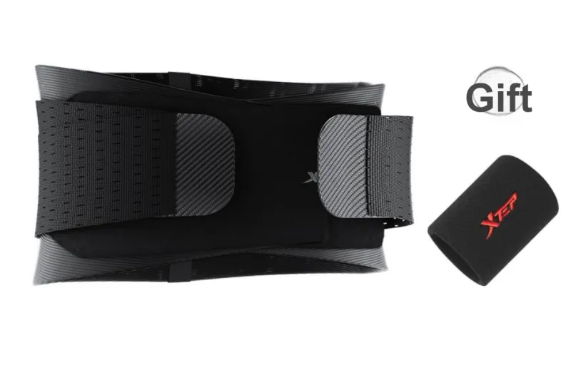 XTEP Back Support Braces Breathable Protective Compression Unisex-4