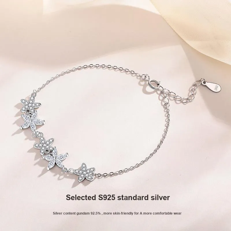 DAWO S925 Silver Bracelets Women's-1