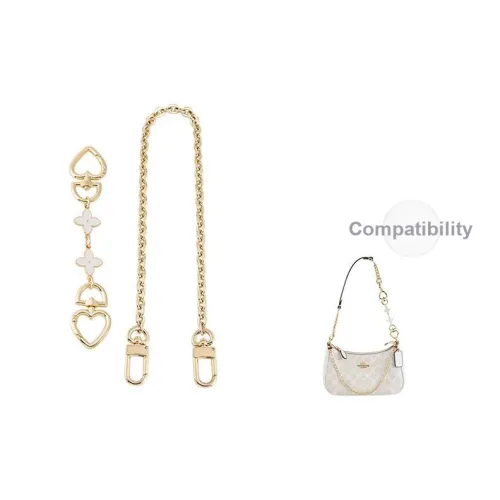 Ingenuity Handmade Металлический сплав Удлинительная цепь Модифицированная цепь Аксессуары Ремешок для сумки Женские Золотой тон