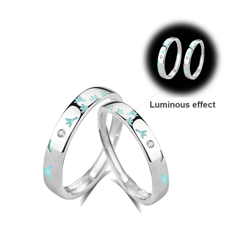 Golden Bliss S999 Fine Silver Rings Unisex-8