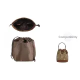 Brown Bucket Bag Exclusive Liner