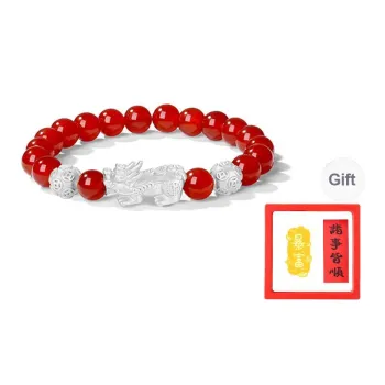 Chongqing Gold Store Chalcedony Bracelets Unisex