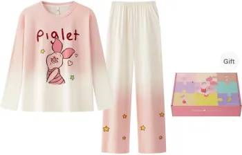 Gongdie x Disney Pajama Set Women's Pink Gift Box Set