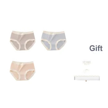 XIA.WA.ZHI.XIU Underpants Women's Shopping Bag 3 Pack