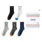 Box 5 Pack (Black+Ecru+Light Gray+Dark Gray+Royal Blue)