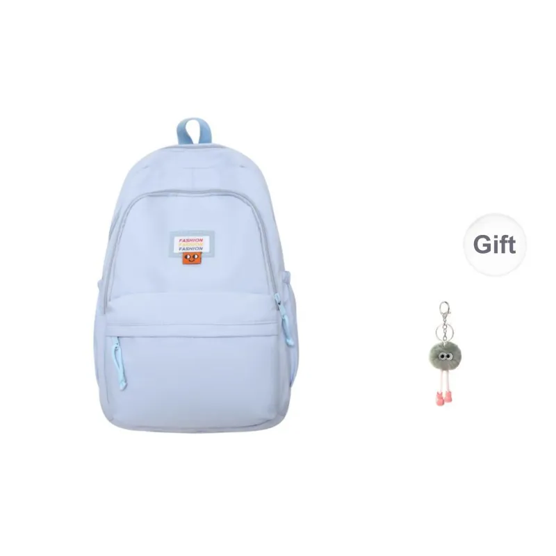 KAMLUI Nylon Backpacks Backpack Unisex Ecru/Black/Pink/Yellow/Blue-20