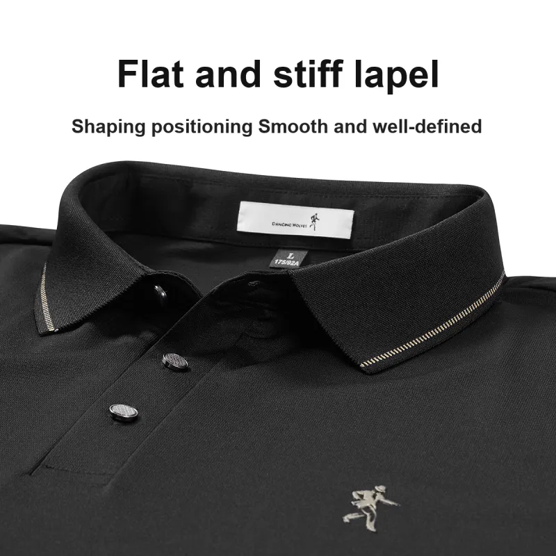 Dance With Wolves Polo Shirt Men's Multiple Colors-2
