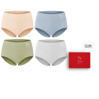 RED DRAGONFLY Cotton Panties Women's Box 4 Pack