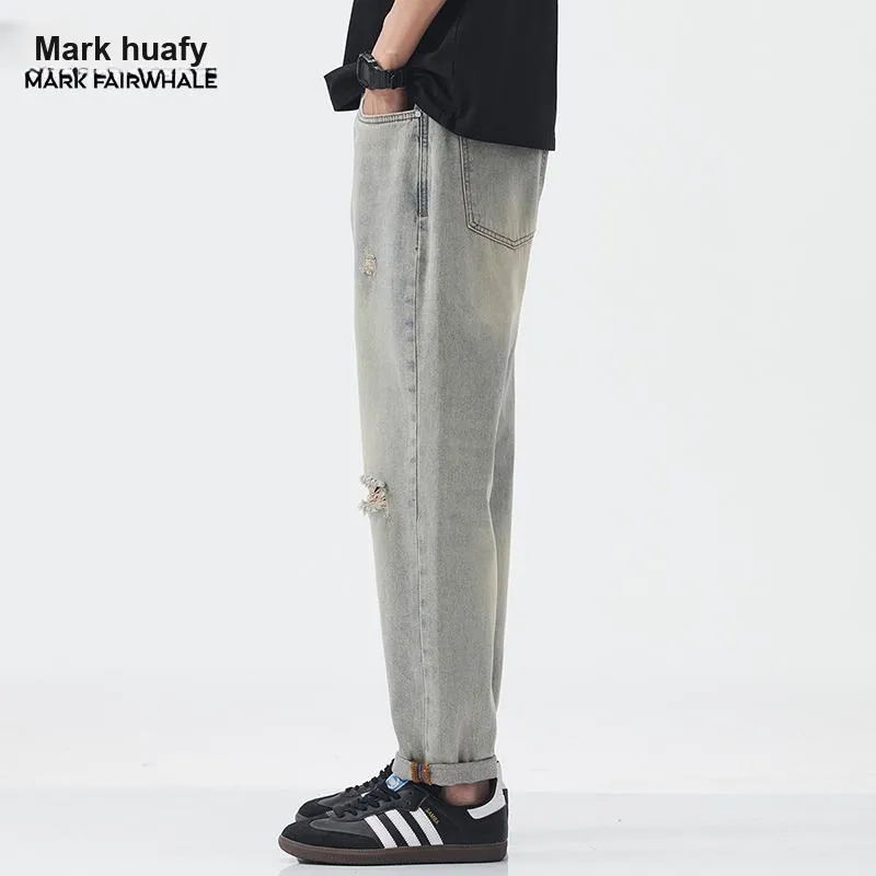 FAIRWHALE Jeans Unisex Blue-3
