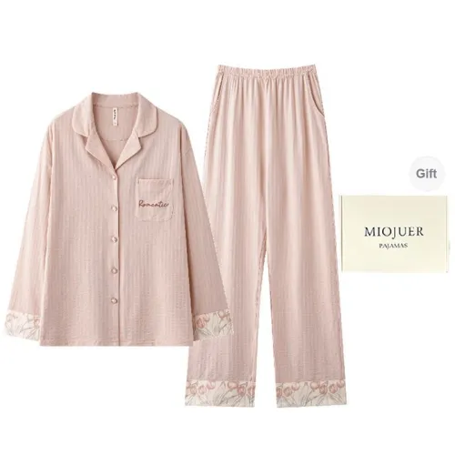 MIOJUER Pajama Set Women's Dusty Pink