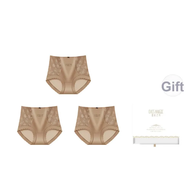 XIA.WA.ZHI.XIU Underpants Women's 3 Pack Gift Box Set-72