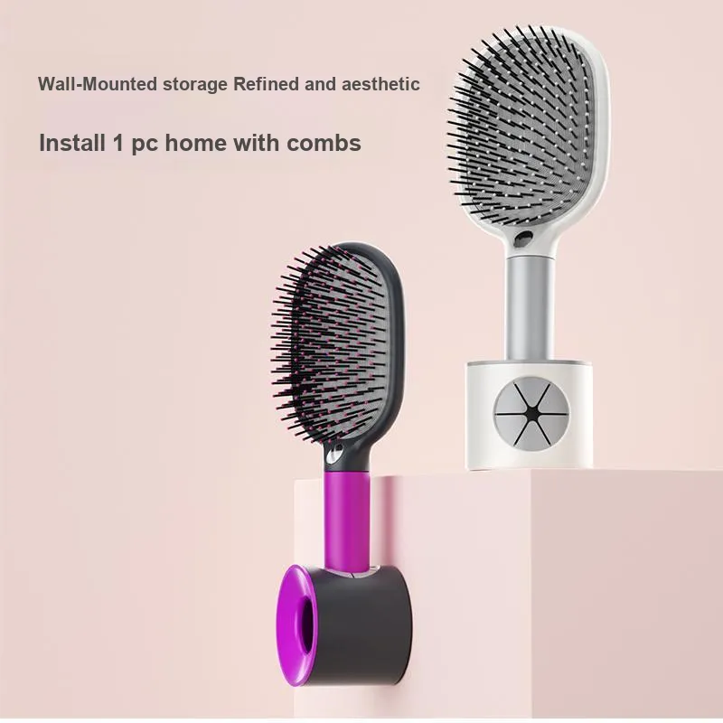 Gentle Welcome Premium Fashion Air Cushion Comb For Volumizing High Hairline Scalp Massage And Travel Use Hair Combing-2