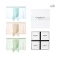 3 Pack[Icy Clear Blue+Mocha Coffee+Mint Green]