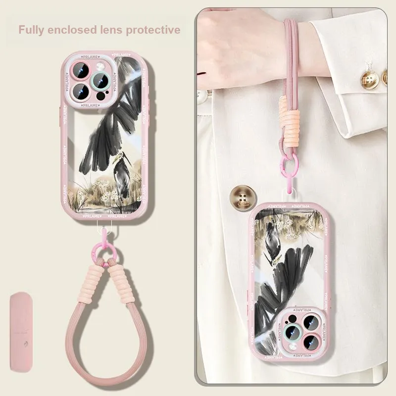 Sen Dog Acrylic Material Instagram Style Niche Portable Phone Cases Applicable To IPhone15Promax/Pro/Plus/14/13/12-13