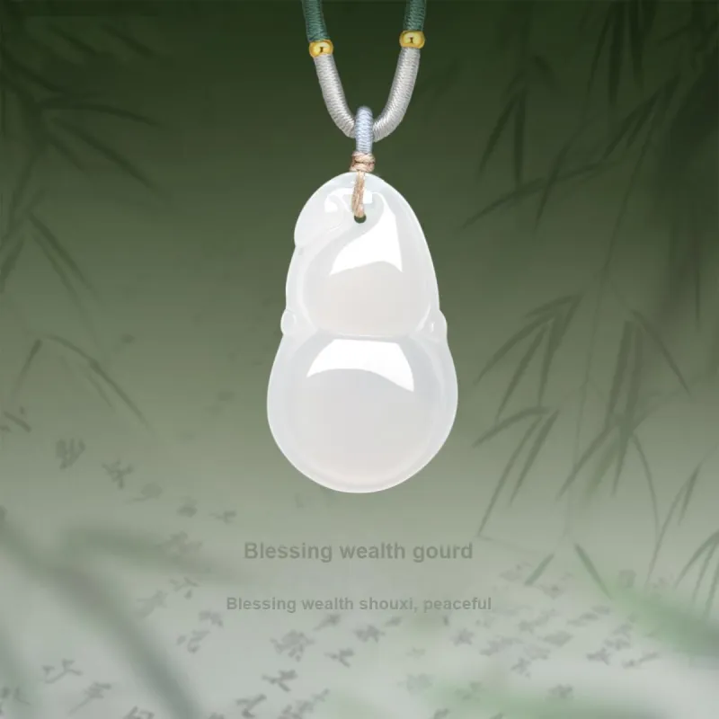 Century Edge Jewelry Chalcedony Jade Pendants Women's-13