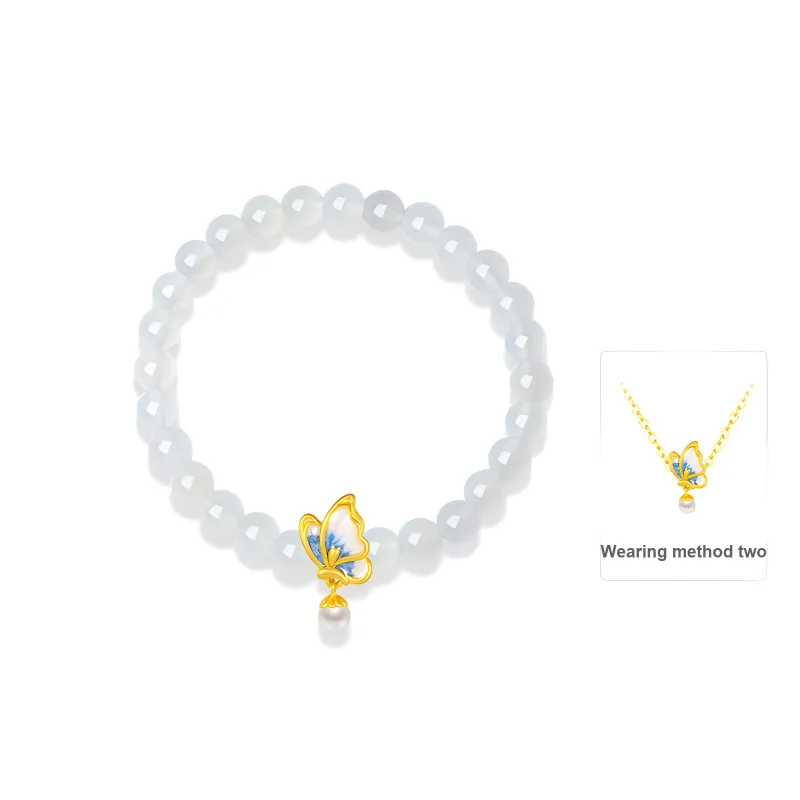 CHOW TAI SENG National Treasure Gold Bracelet Women's-2