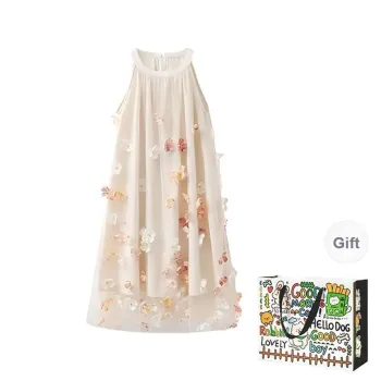 OURUOKE Sleeveless Dress Women's