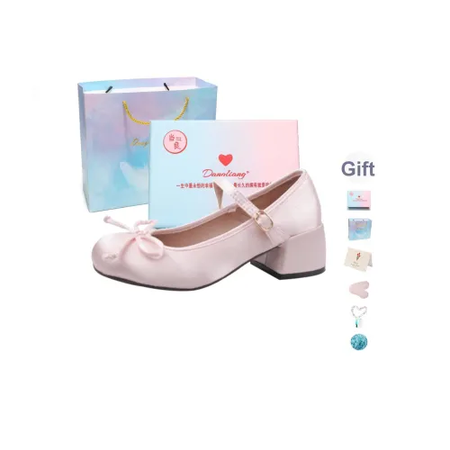 Be Good Грубый каблук Туфли Мэри Джейн 4,5 см Женские Набор в подарочной коробке