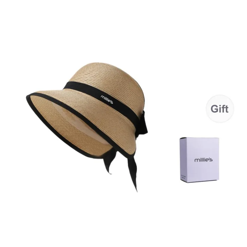MILLIE'S Polyester Sun Protection Hats Unisex Multiple Colors-1