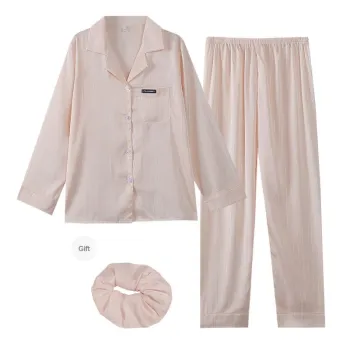 XIAFENYAN Pajama Set Women's Champagne Pink
