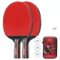 [Luxury Flagship Professional Edition]Short Handle Penhold Grip*2+Original Thickened Racket Bag+3 Pcs Competition Exclusive Balls