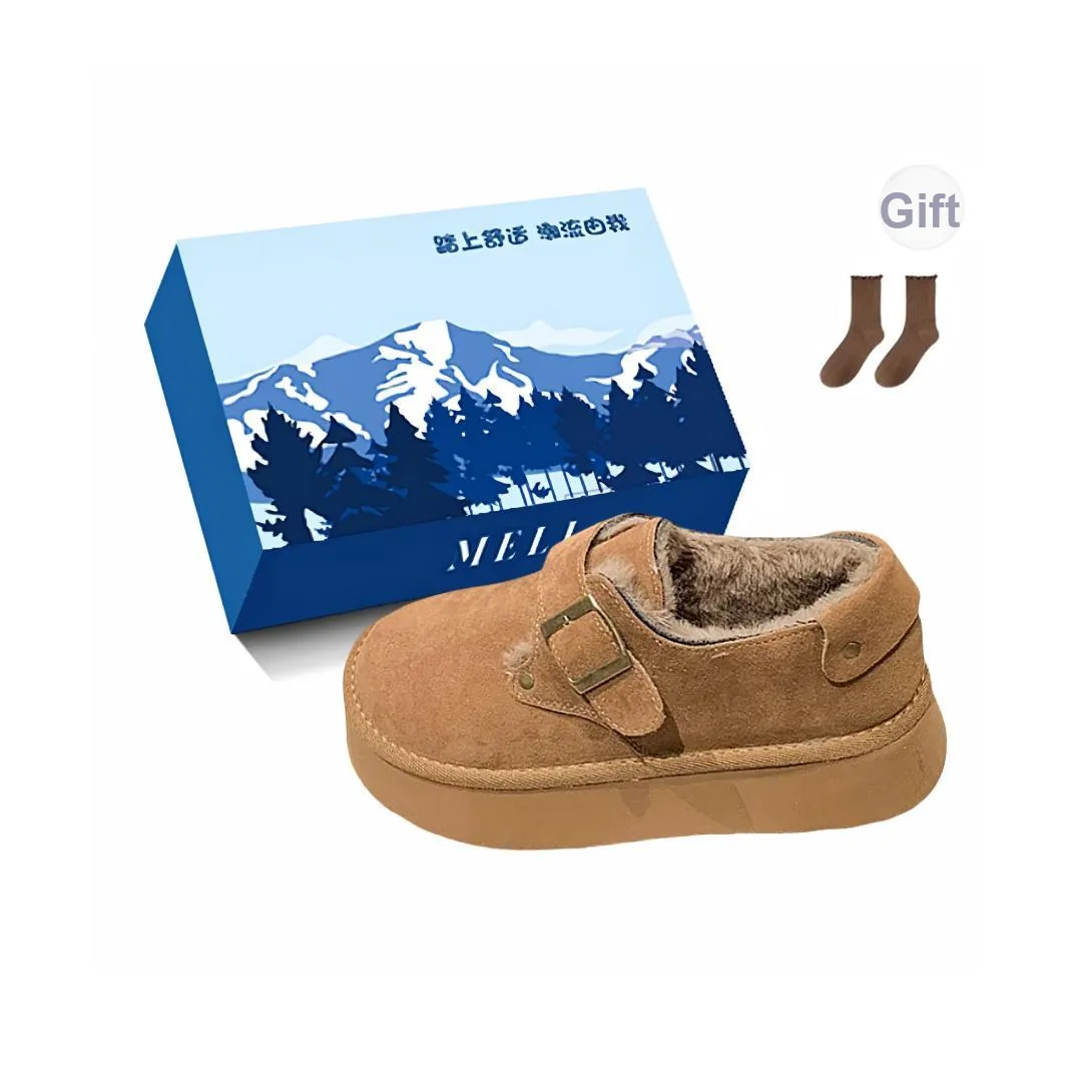 Fawn Miri Устойчивые к истиранию противоскользящие ботинки с низким верхом для снега Женские