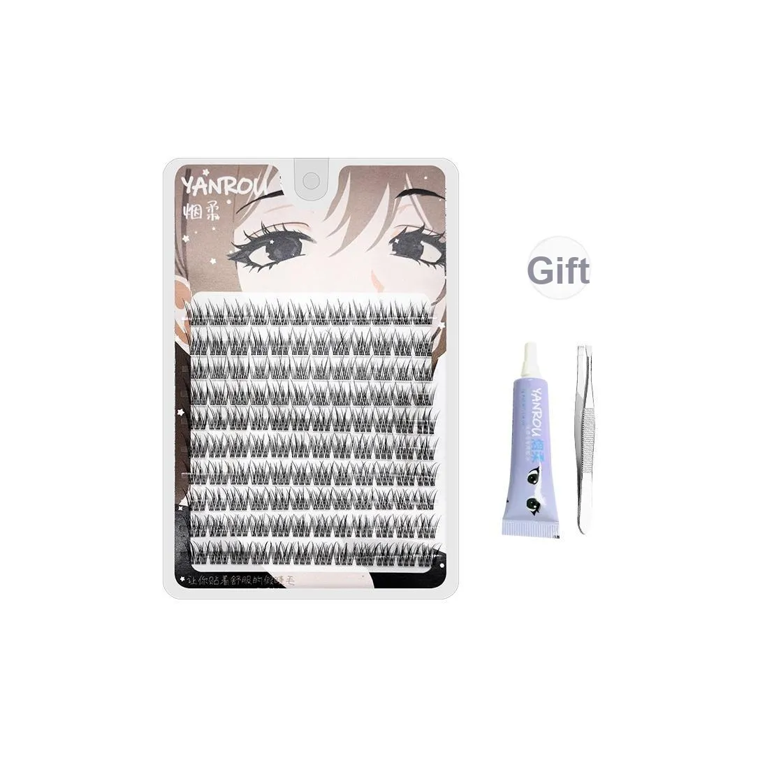 YANROU Lazy Mermaid Trilogy Transparent Sensitive Skin Single Cluster