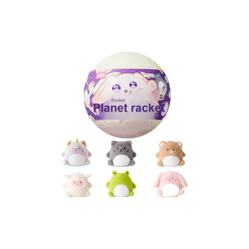 Planet Timo Paddleball Волшебный Dodo ПЭТ Слепые коробки Один Mystery Коробка Целая коробка 6 шт