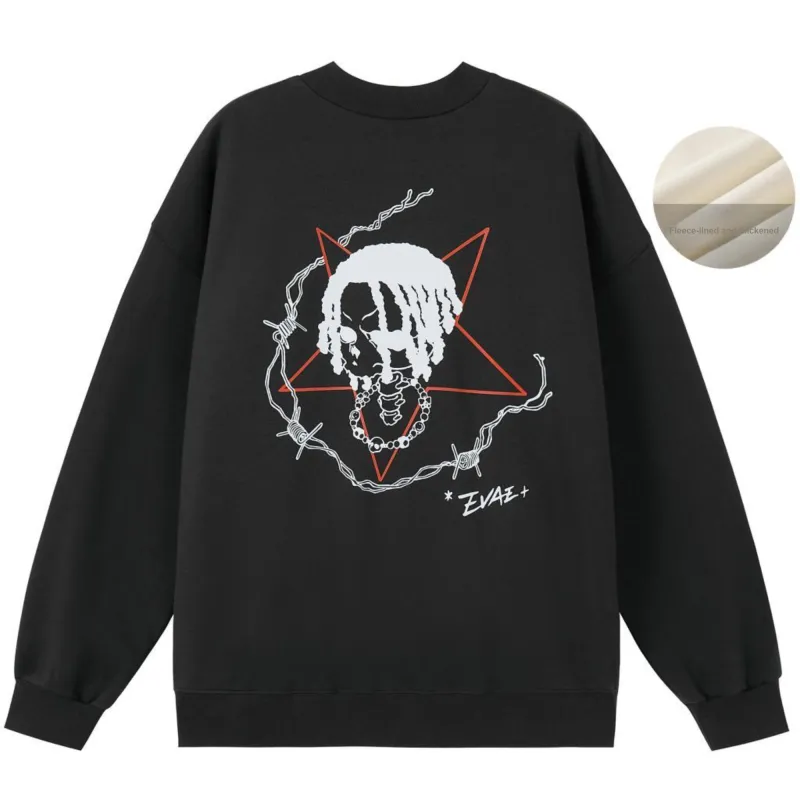 *EVAE+MOB Dreadlocks Series Sweatshirt Unisex-10
