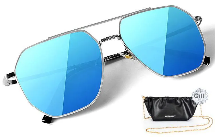 Upthree Alloy Aviator Sunglasses Unisex-6