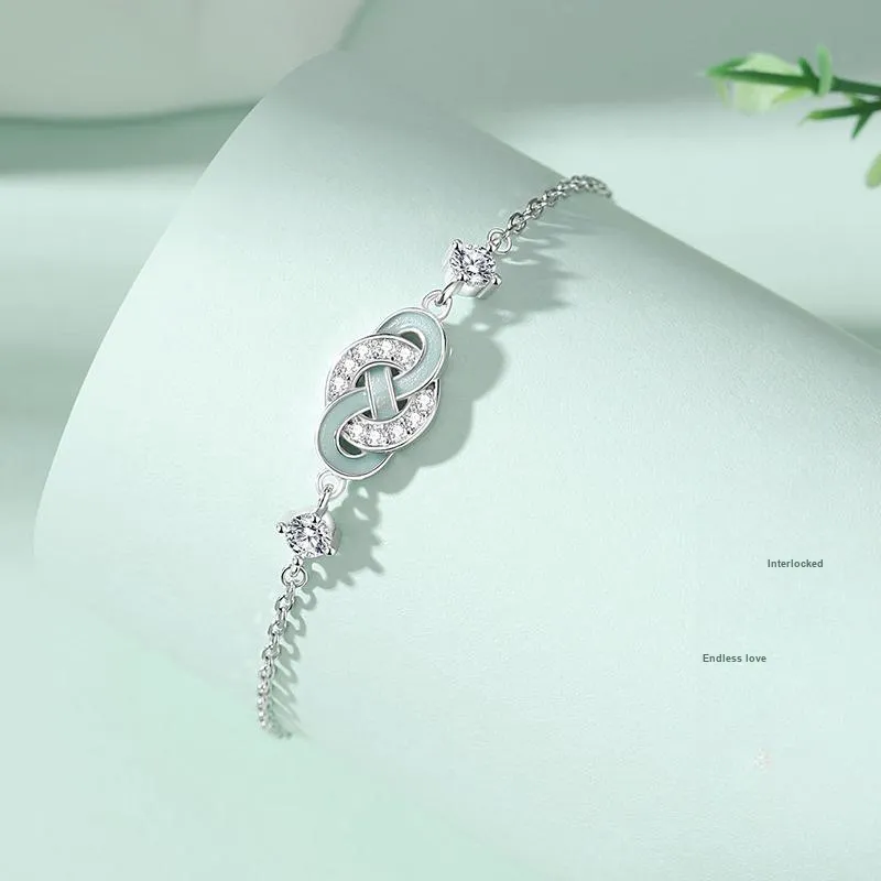 Zocai 925 Sterling Silver Bracelets Women's-3