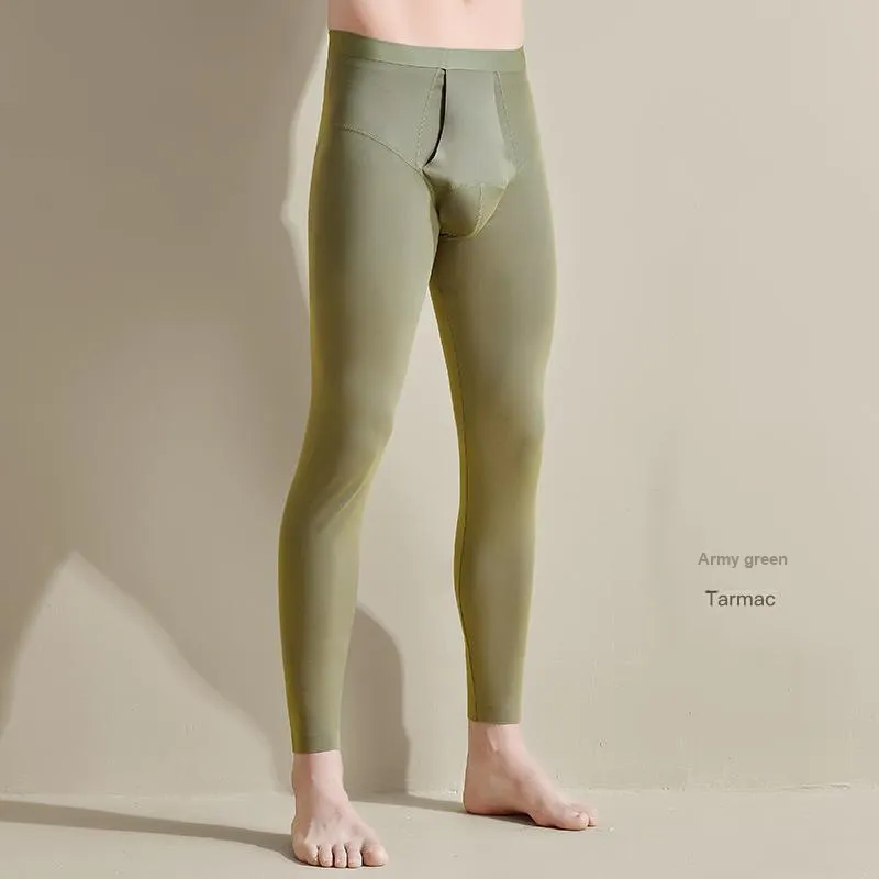 H YXIANG Men Thermal Pants-11