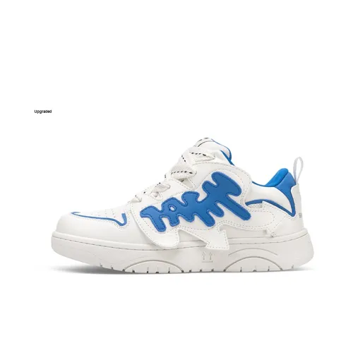 HART DAVIS Rebel I Series Slip-Resistant Увеличение Высоты Низкие Топы Стильные Скейтбординги Унисекс Синий