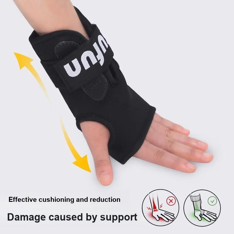KUFUN Ski Protective Gears SPO Smart Molecules Wrist Brace For Palm And Hand Protection Single Snowboard Gear Unisex-3