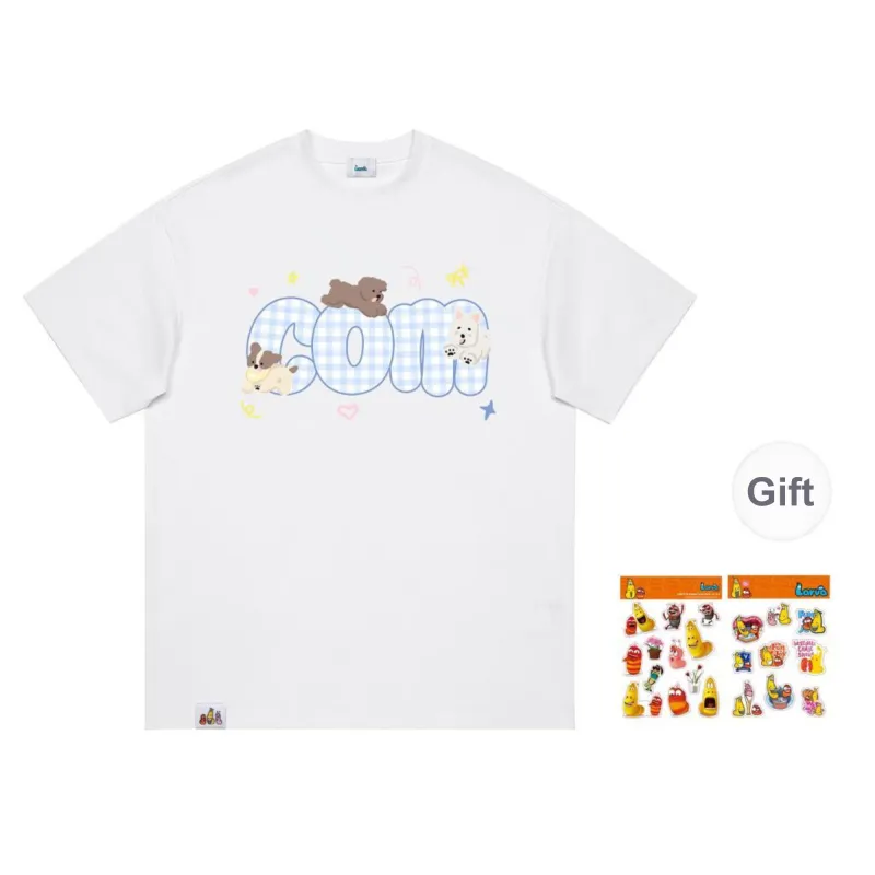 COMIC LARVA T Shirts Unisex-10