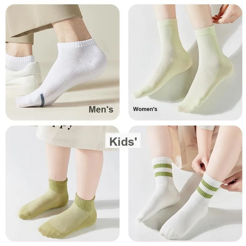 AFISH Mid Calf Socks Women's 7 Pack Box-1
