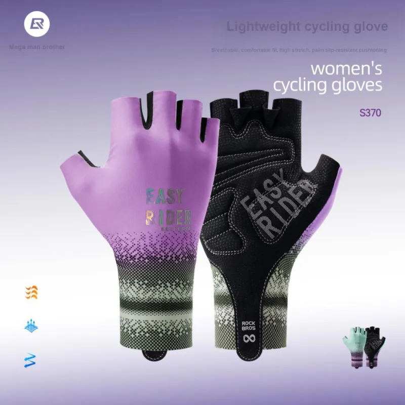 ROCKBROS Cycling Gear Cycling Glove Outdoor Women's Polyester, Polyamide, Elastane-4