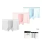 Extra Thin Ice Silk 7A Mulberry Silk Antibacterial[Dusk Mountain Gray+Cherry Blossom Pink+Icy Clear Blue]3 Pack Gift Box Set