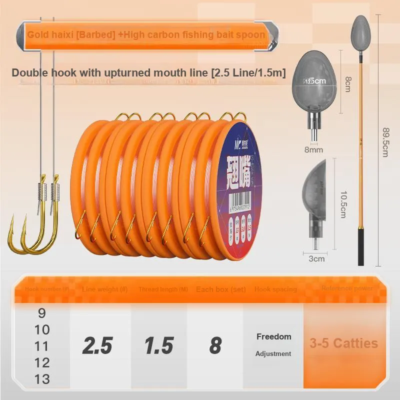 Jiadiaoni Fish Hook Barbed Hook-1