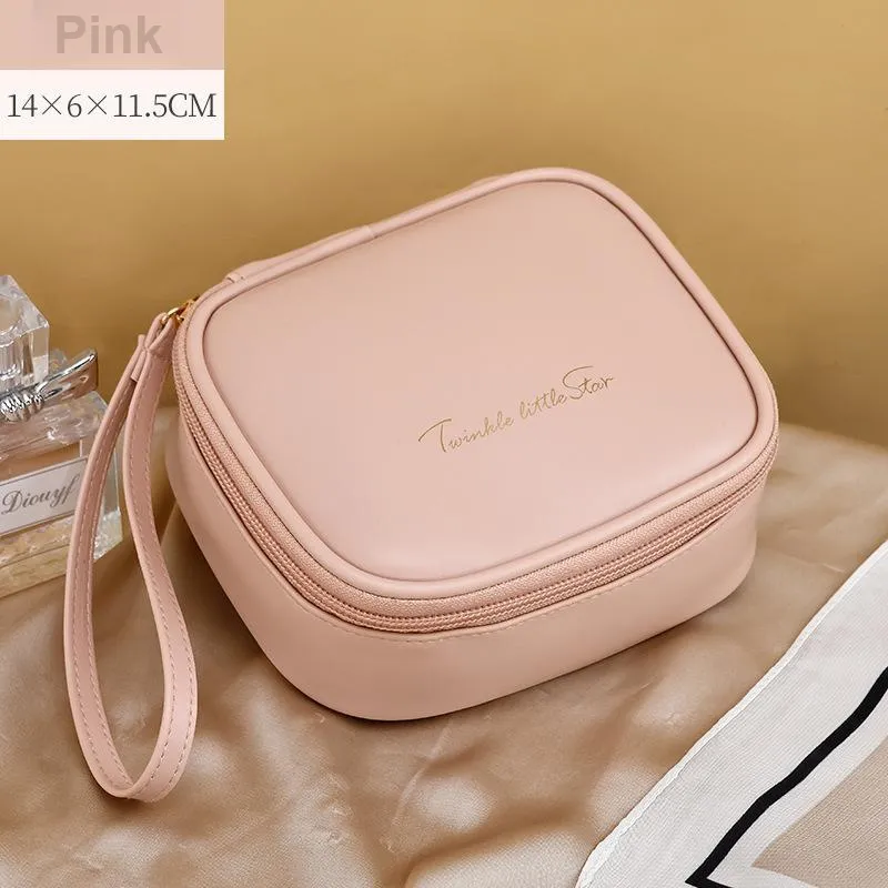 LETOO PU Makeup Bag Regular Women's Cream White-7