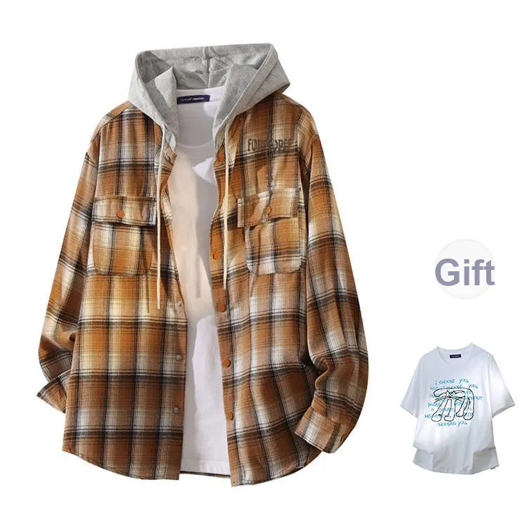 FAX FOR FMACM Shirt Unisex Black White Plaid-10